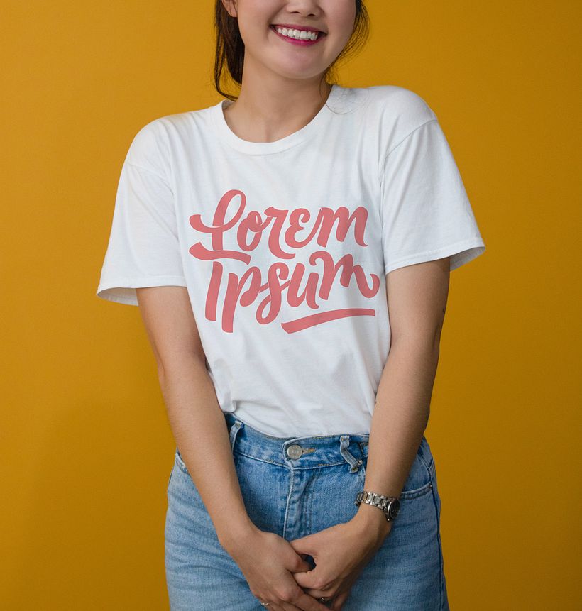 Brush Script Logo Design "Lorem Ipsum": Design of Calligraphy Logos 12