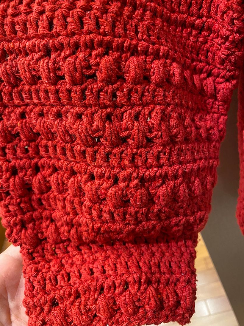Meu projeto do curso: Top-down: roupas de crochê sem costura 4