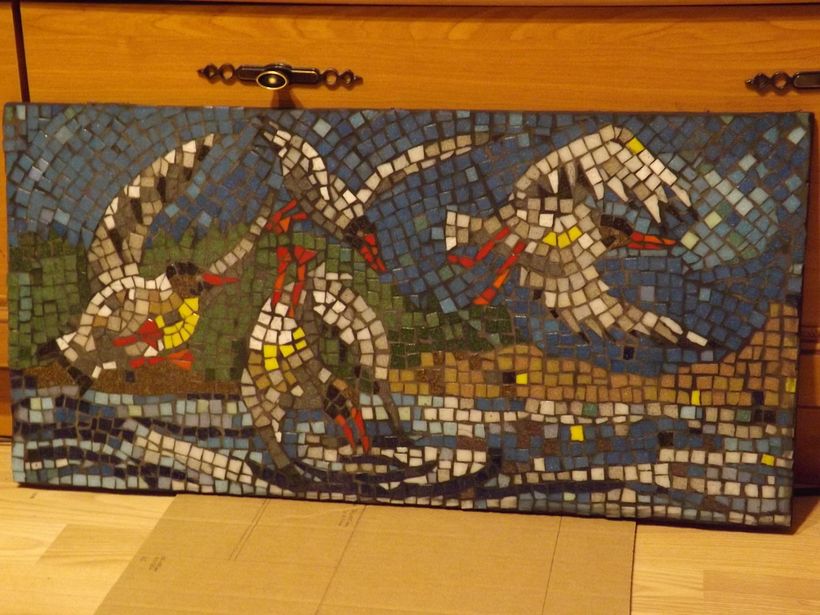 And finished the project