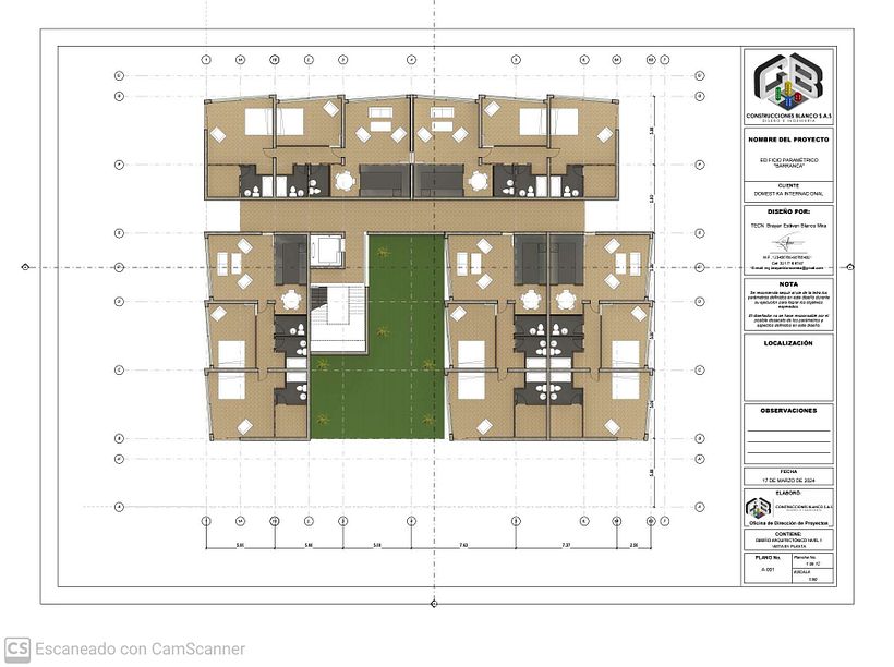 Mi proyecto del curso: Modelado de edificios paramétricos con Revit 1