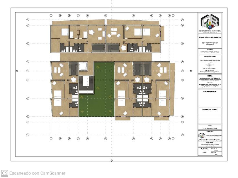 Mi proyecto del curso: Modelado de edificios paramétricos con Revit 3