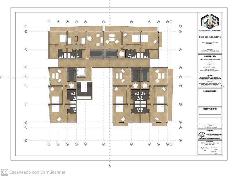 Mi proyecto del curso: Modelado de edificios paramétricos con Revit 4