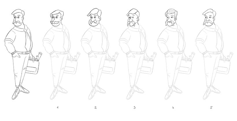 Refining the faces