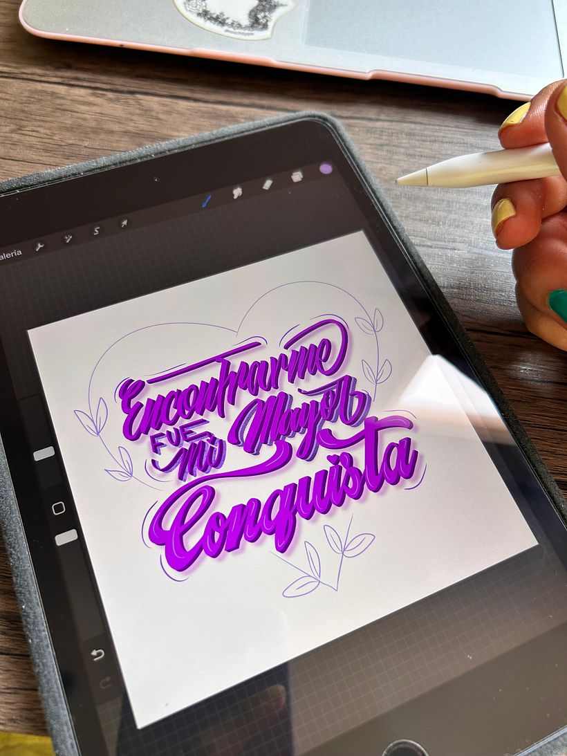 Introducción al lettering con Procreate_Lamar Type 15