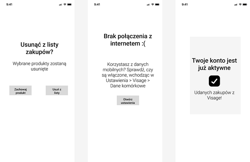 Mój projekt z kursu: UX writing dla początkujących 3
