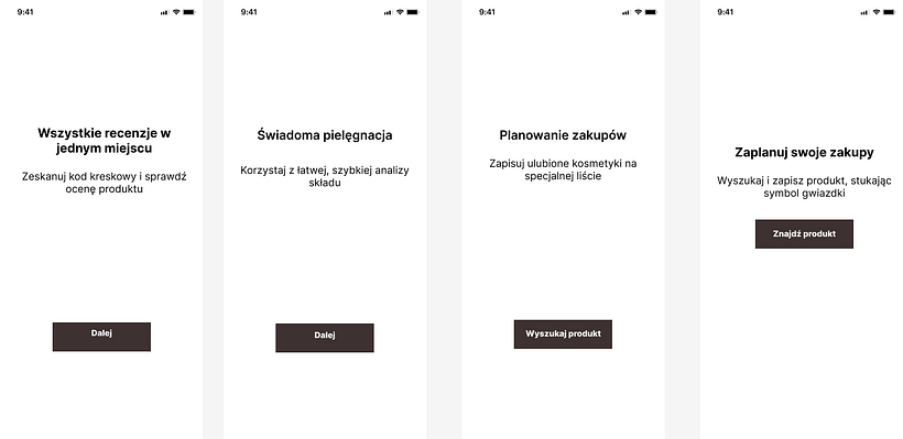 Mój projekt z kursu: UX writing dla początkujących 2