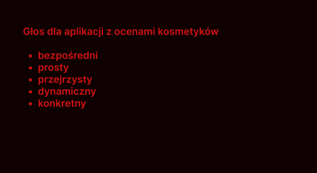 Mój projekt z kursu: UX writing dla początkujących 5