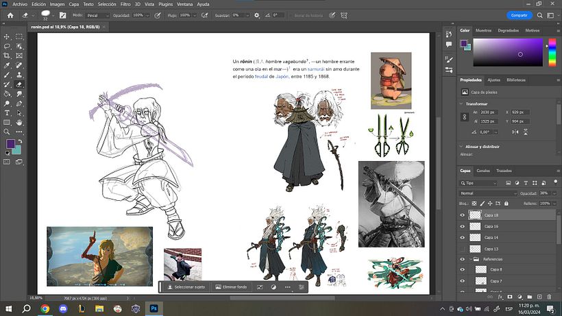 Actualmente, estoy estudiando Diseño Digital en la universidad, donde he tenido la capacidad de retomar el dibujo digital.