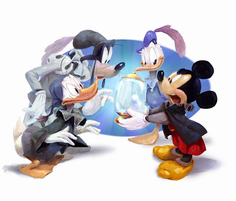 Mickey Mouse Hamlet 6