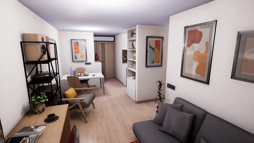 Mi Proyecto del curso: Infoarquitectura de interiores con Unreal Engine 4 5