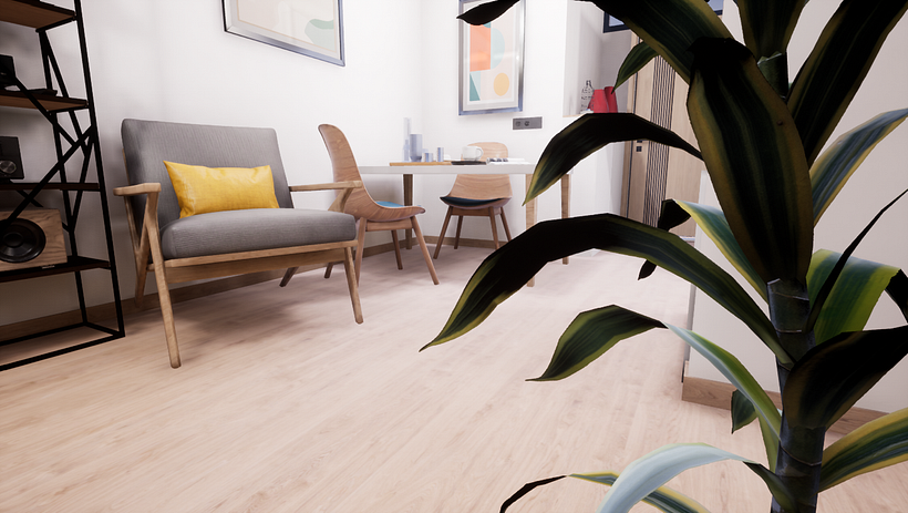 Mi Proyecto del curso: Infoarquitectura de interiores con Unreal Engine 4 7