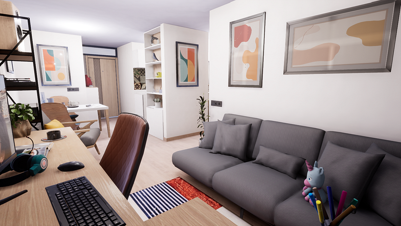 Mi Proyecto del curso: Infoarquitectura de interiores con Unreal Engine 4 8