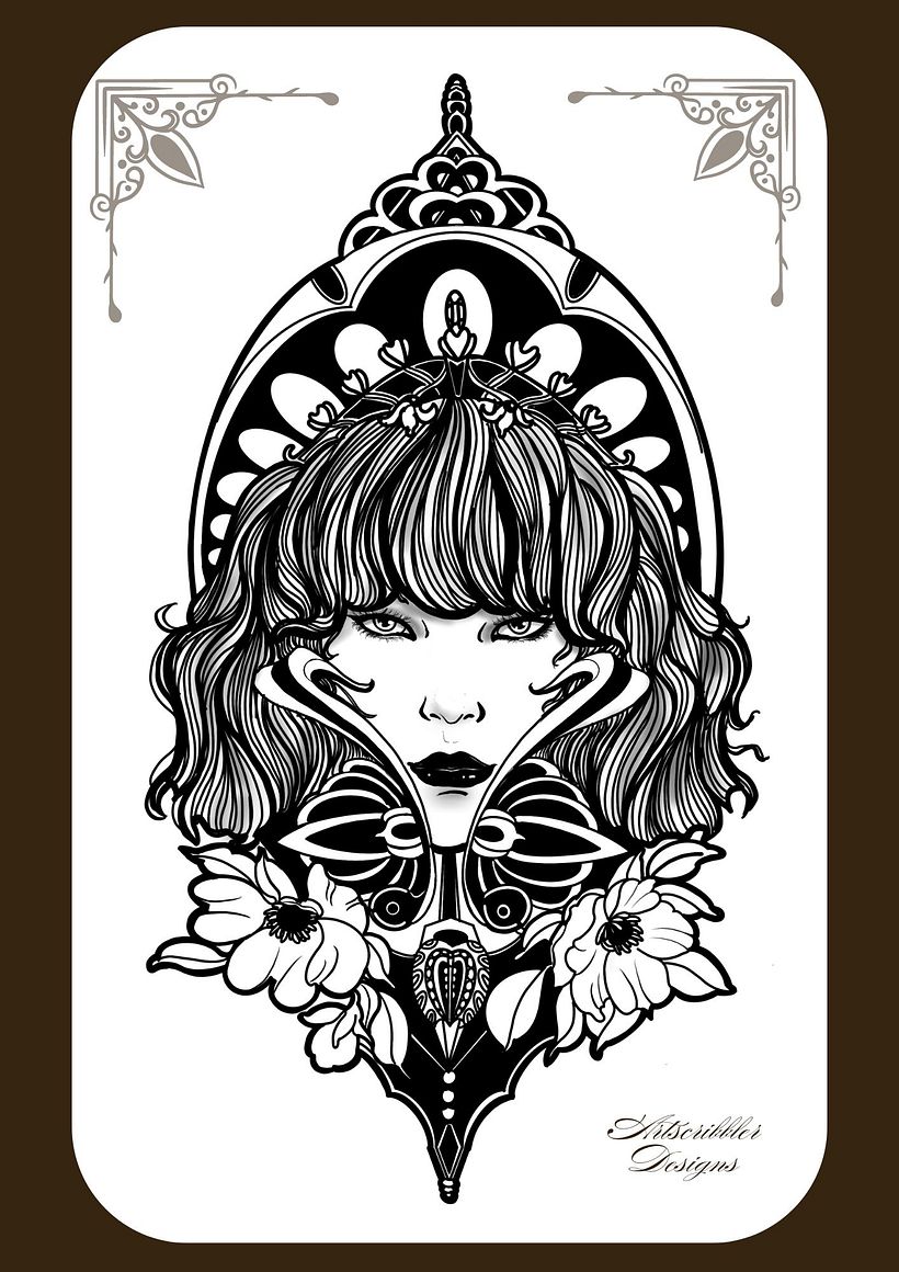Linework  Version: Black & White