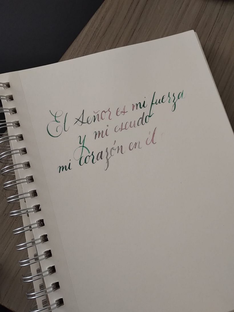 Después lo intenté en un papel acuarela visio strathmore pero tambien era muy rugoso.