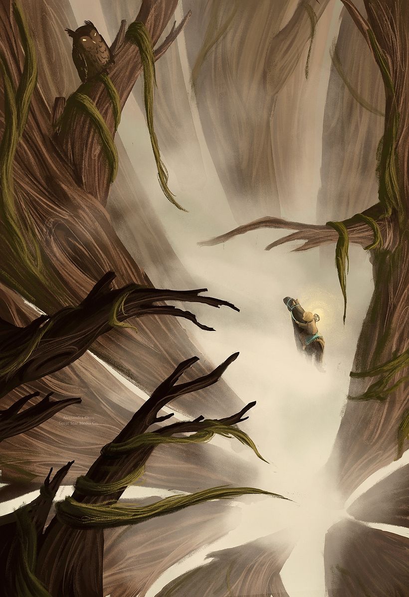 Shasta gets lost in the fog