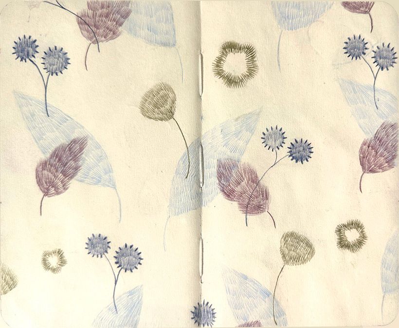 My project for course: Botanical Patterns in a Sketchbook: Conquer the Blank Page 6