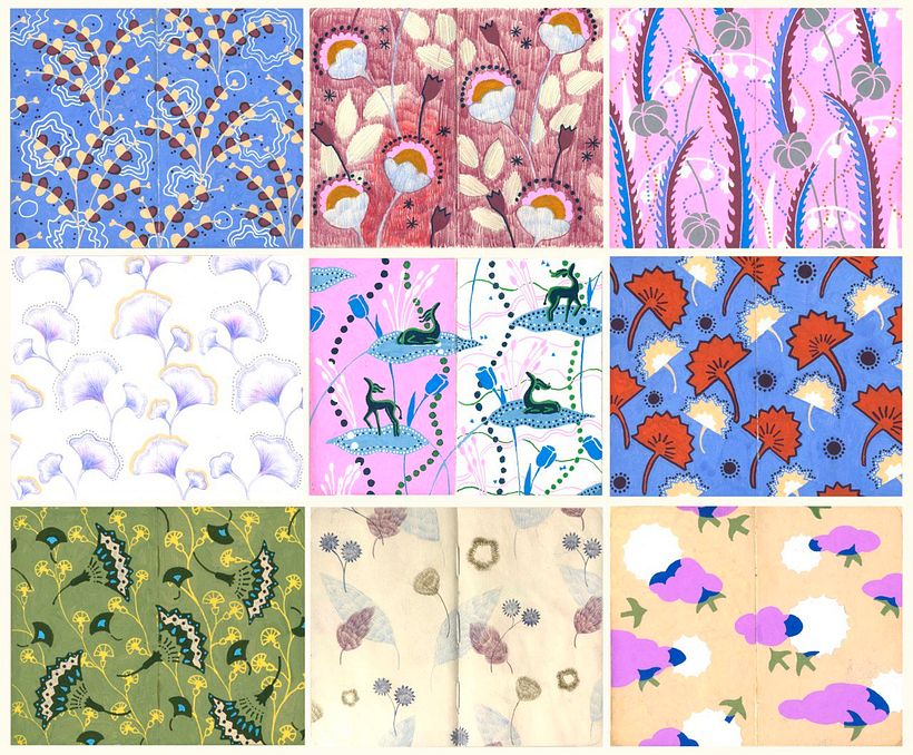 My project for course: Botanical Patterns in a Sketchbook: Conquer the Blank Page 1