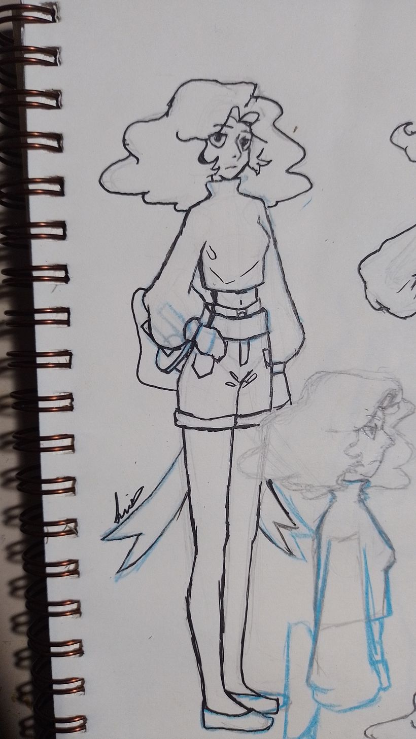 Meu projeto do curso: Desenho de personagens mangá do zero 1