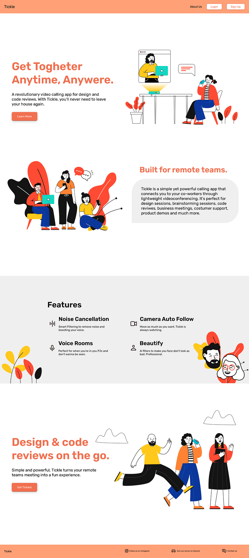 Landing Page