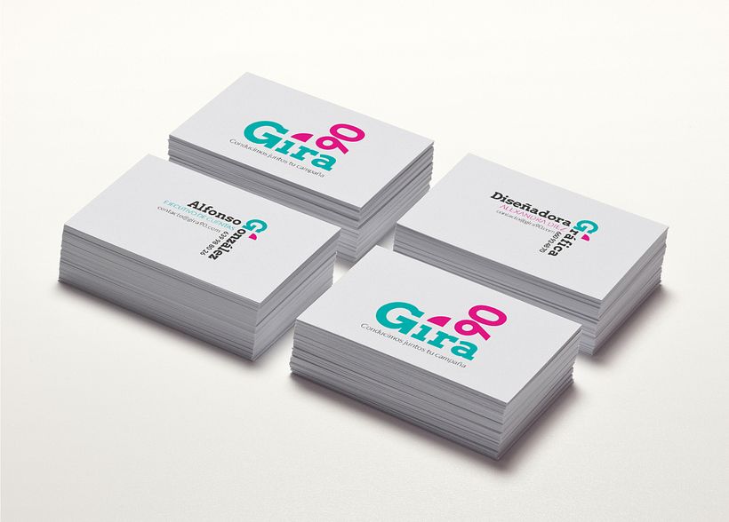 Tarjetas de visita y papelería completa