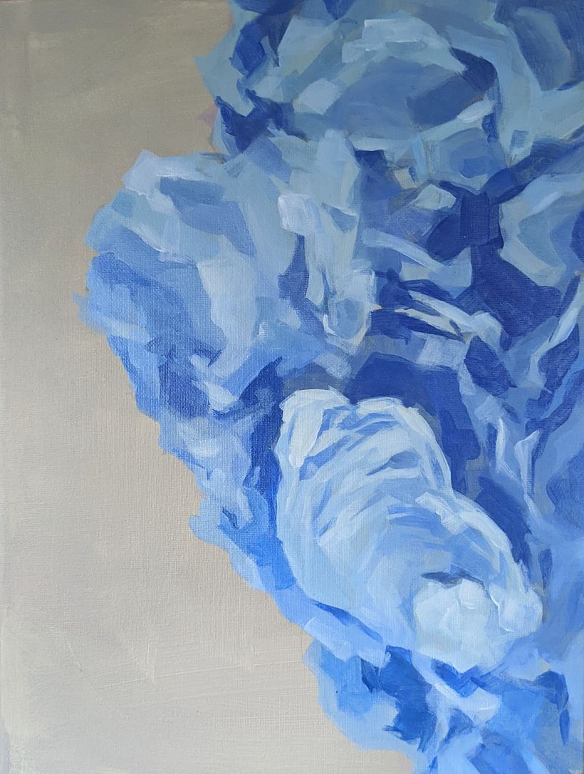 My project for course: Stylized Acrylic Painting: Oyster shells 2