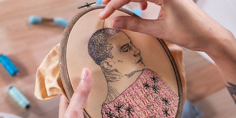 Imagen del curso «Creación de retratos bordados»