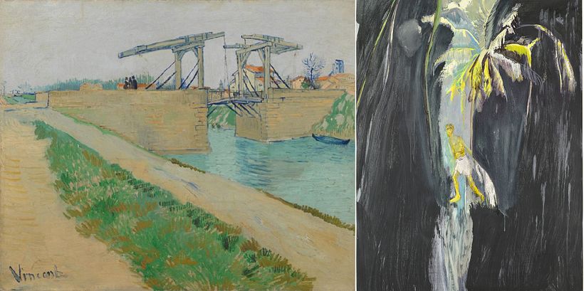 © Van Gogh Museum Amsterdam y © 2024 Peter Doig