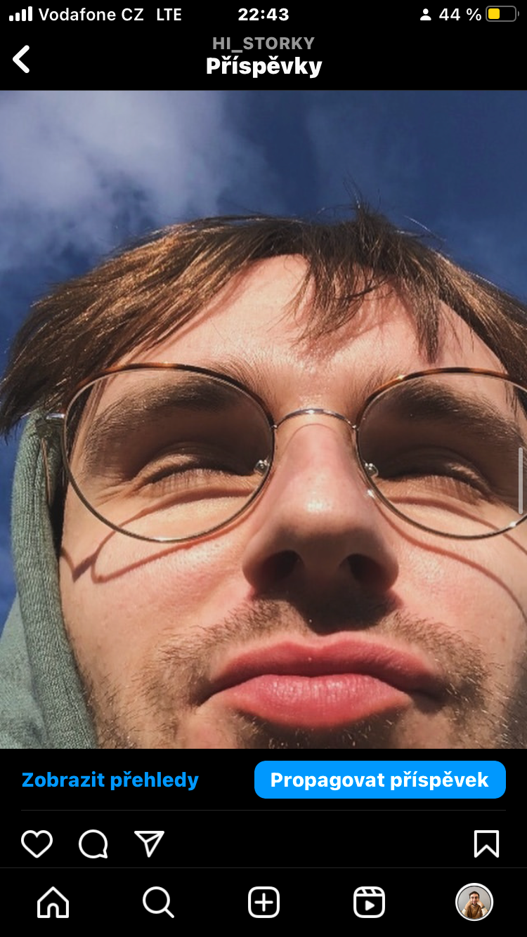 Krásný den na mém instagramu. 