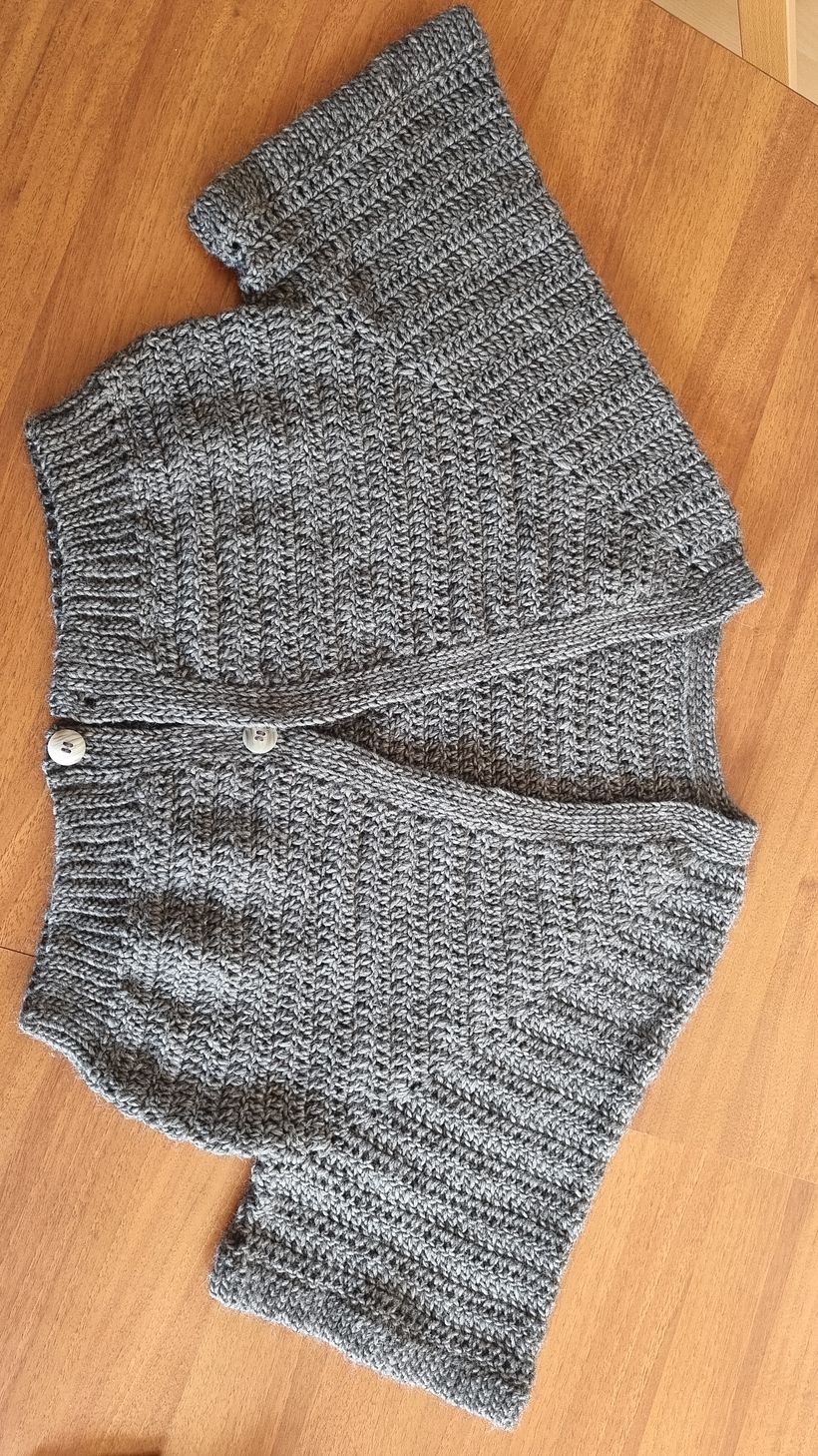 Il mio progetto del corso: Top-down: capi interi all'uncinetto 2