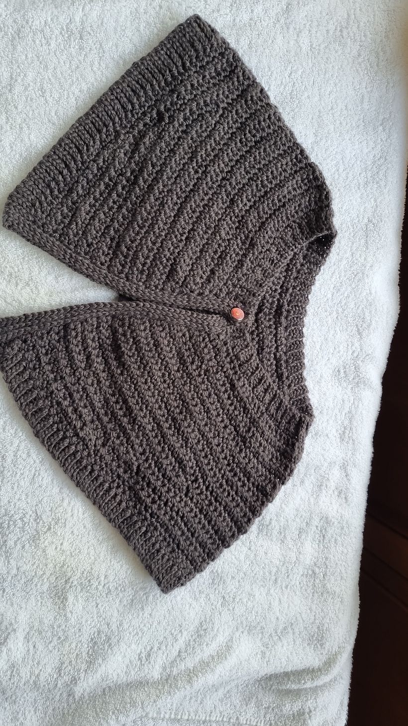 Il mio progetto del corso: Top-down: capi interi all'uncinetto 3