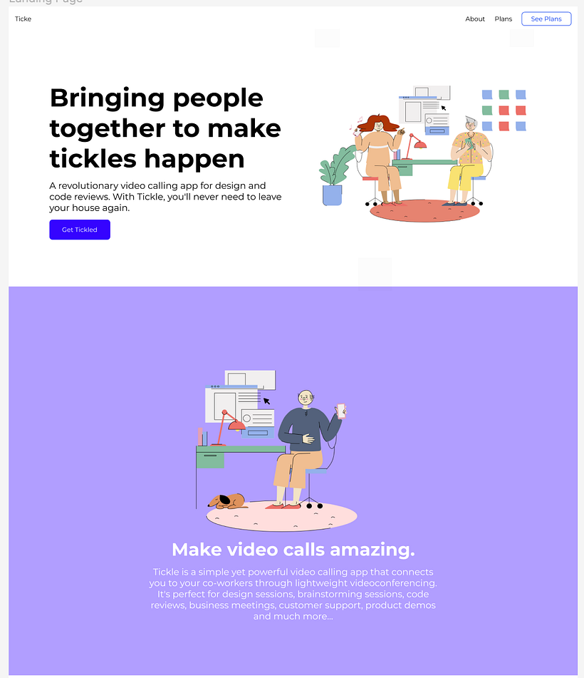 Meu projeto do curso: Web design com Figma: criação de interfaces eficazes 2