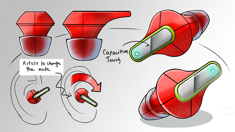 My project for course: Digital Illustration for Industrial Design 4