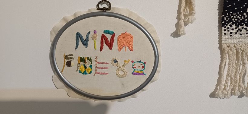 Meu projeto do curso: Introdução ao bordado com relevo 9