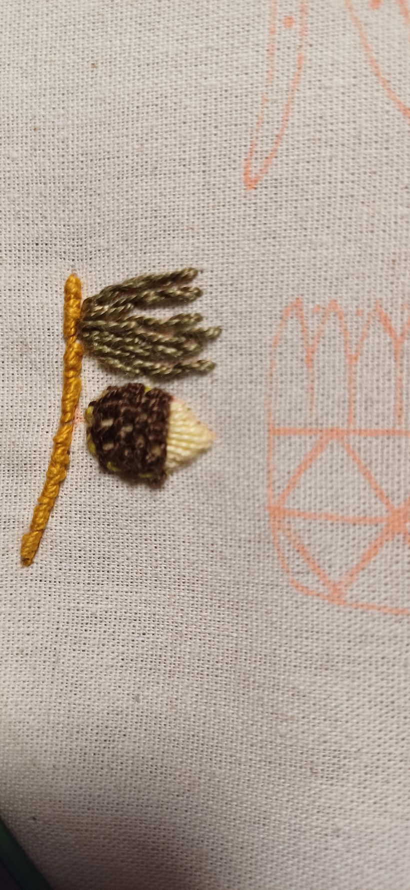 Meu projeto do curso: Introdução ao bordado com relevo 10