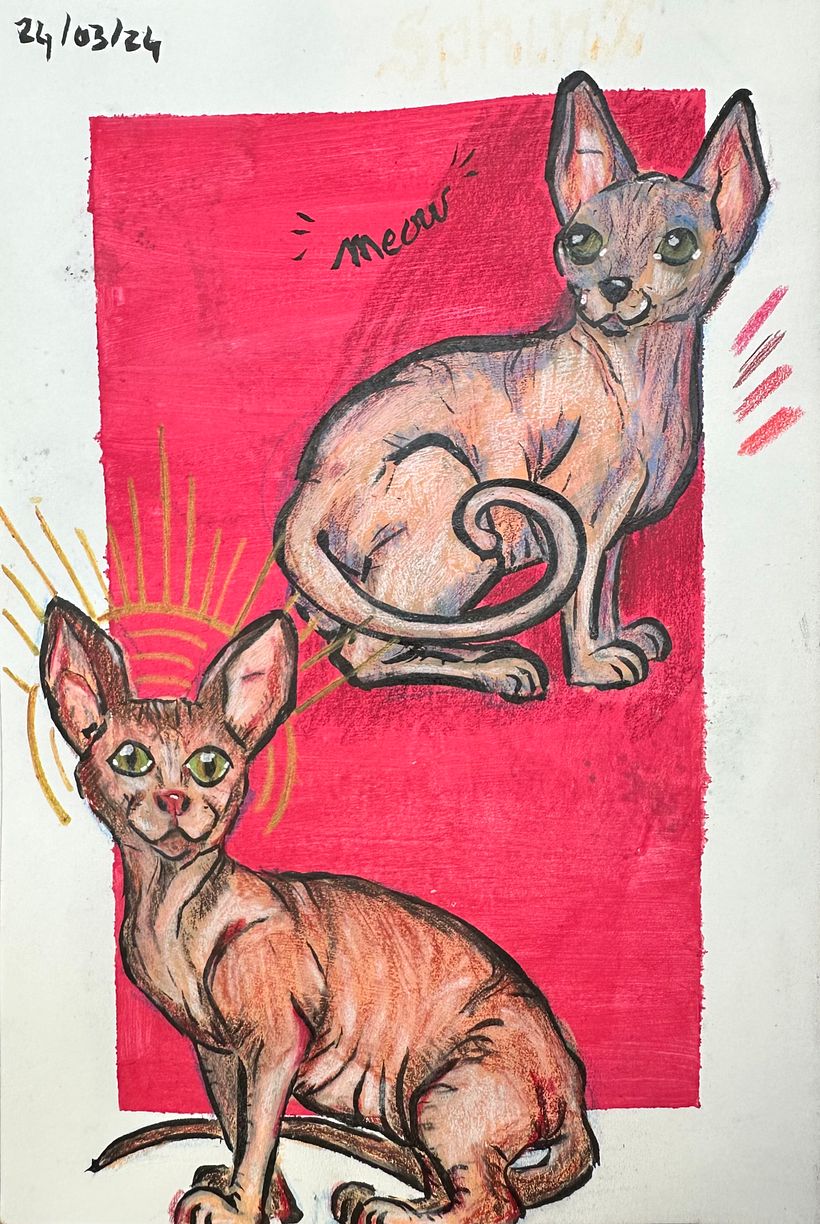 Mon projet du cours : Illustration d’animaux : représentez la faune sur un sketchbook 2