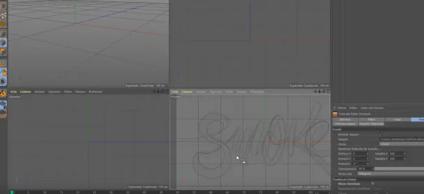 Import your lettering from Photoshop