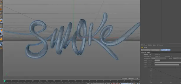 Place the camera in a place where your lettering can be clearly seen.