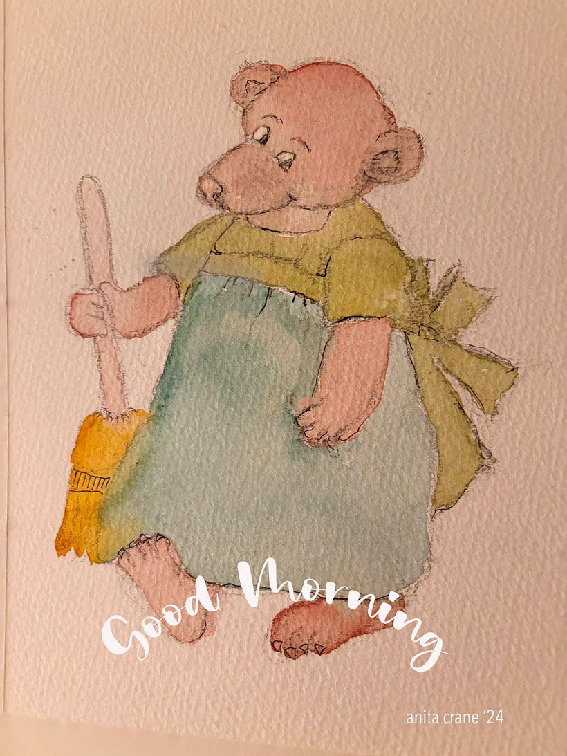 My project for course: Animal Characters in Watercolor for Children’s Books 3