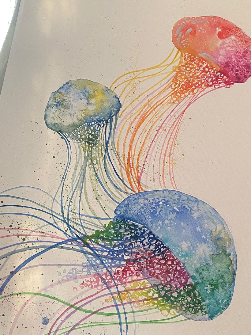 My project for course: Modern Watercolor Techniques 2
