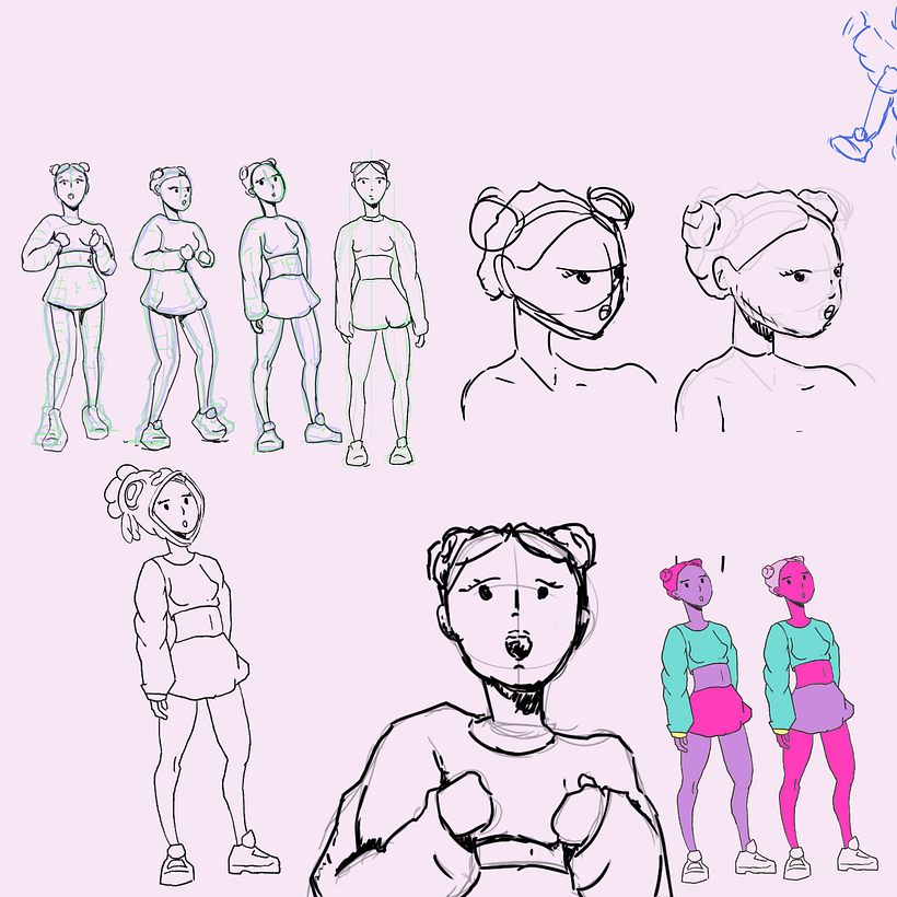 Moodboard personajes