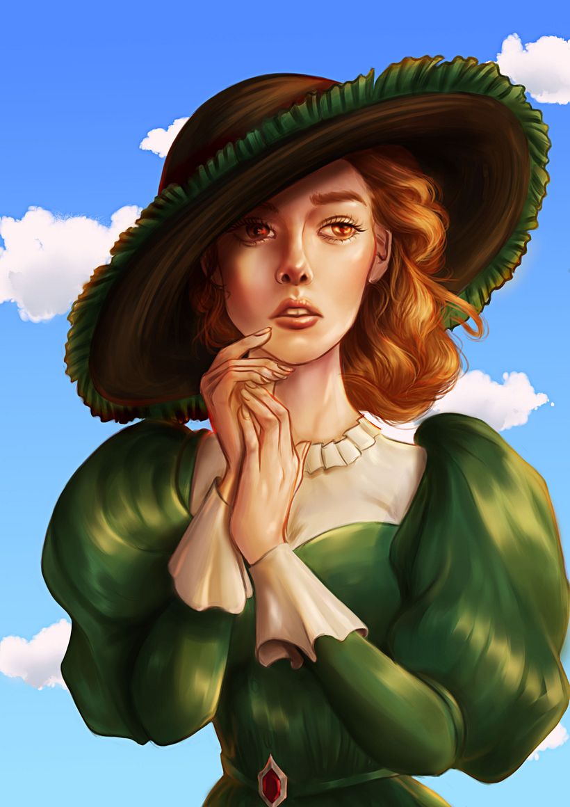 Esta es una de mis ilustraciones más recientes