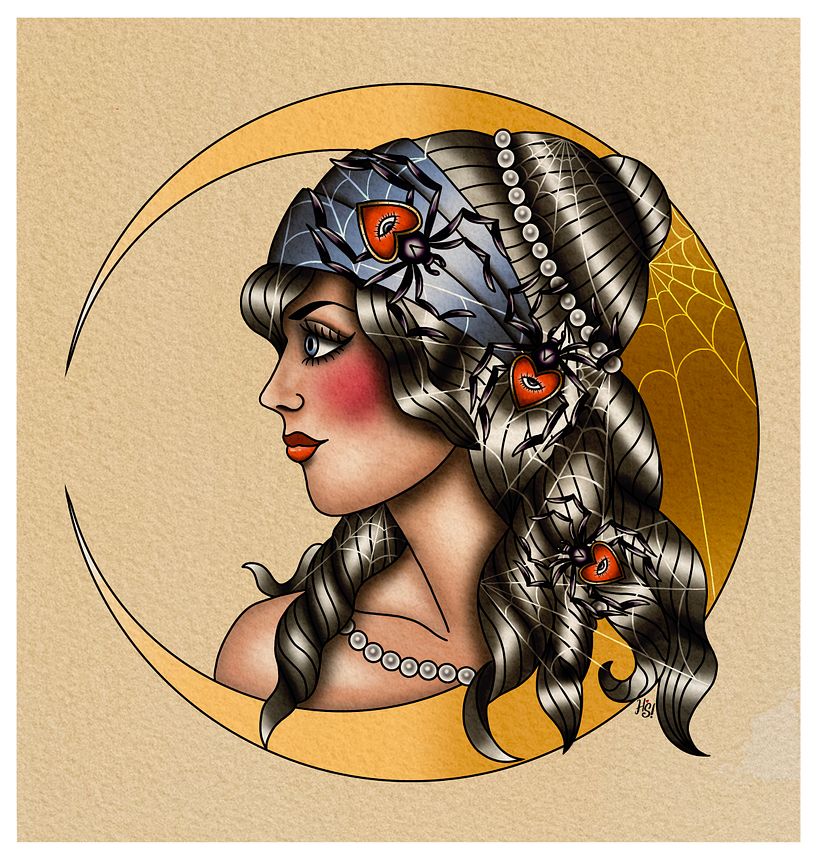 My project for course: Design Old-School Tattoos in Procreate 2