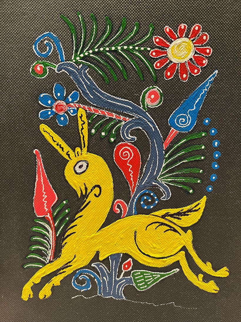 My project for course: Introduction to Floral Illustration with Acrylic 3