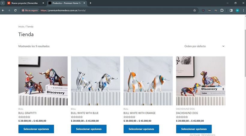 Mi proyecto del curso: Creación de una tienda online en WordPress 2
