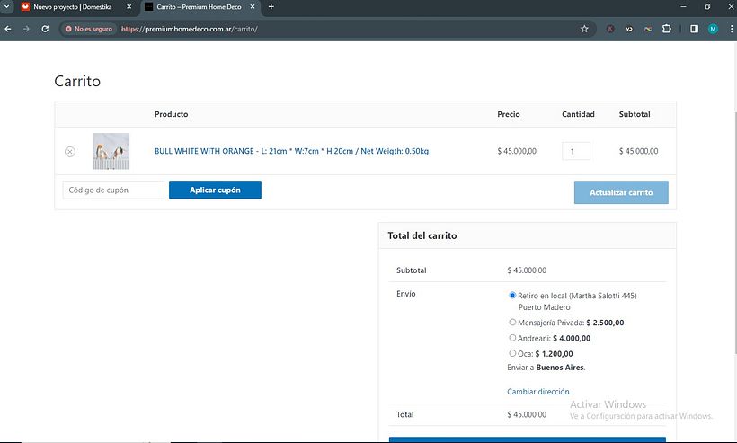 Mi proyecto del curso: Creación de una tienda online en WordPress 4
