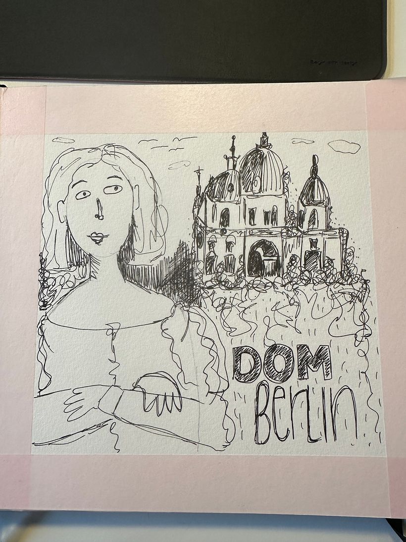 Mein Abschlussprojekt für den Kurs: Aquarellsketching: Drück deine Ideen aus 2