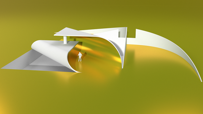 Mi proyecto del curso: Modelado arquitectónico con Rhino 3D y V-Ray l Bryan C 3