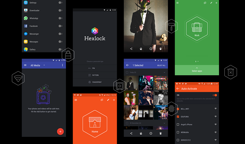 App Locker UI/UX