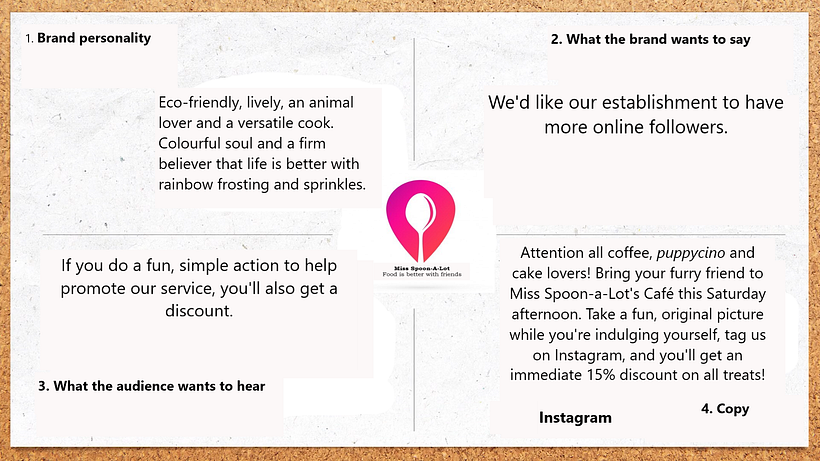 My project for course: Creative Copywriting for Entrepreneurs 3