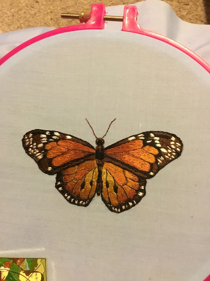 My project for course: Realistic Embroidery Techniques 1